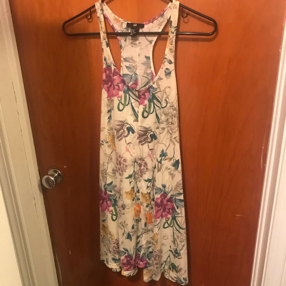 Floral swing dress